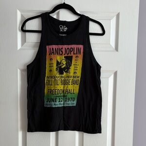 Chaser Black Graphic Tank Top